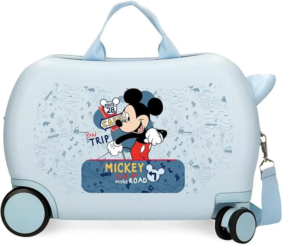Joumma Bags, blau, Kinderkoffer Mickey
