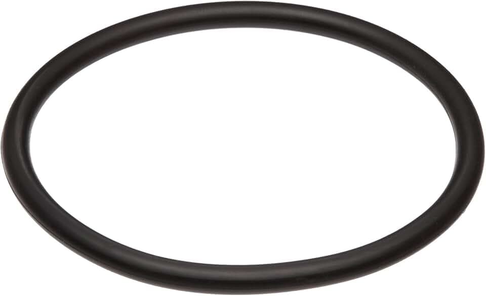234 Buna-N O-Ring, 50A Durometer, Round, Black, 3" ID, 3-1/4" OD, 1/8" Width (Pack of 10)