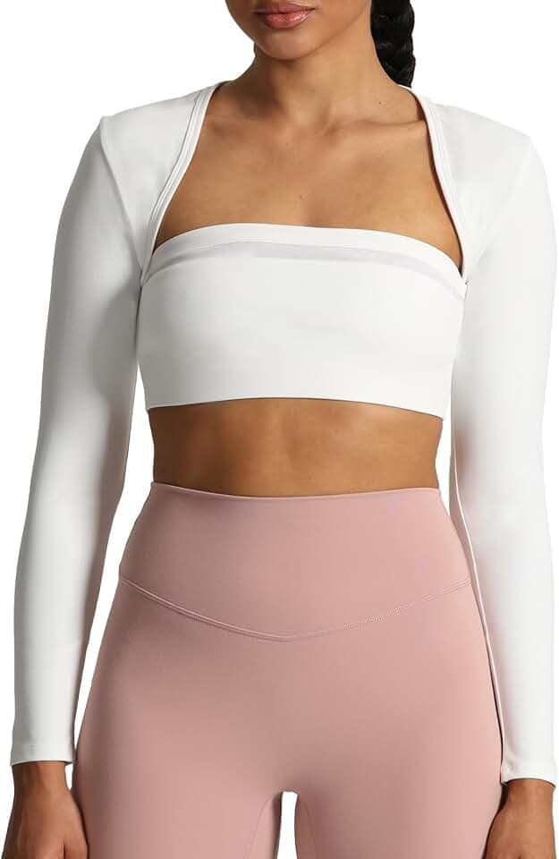 Aoxjox Women's Lexi Lined Bolero Shrug