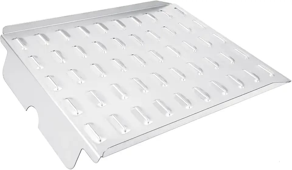 Drip Tray Heat Baffle Replacement for Camp Chef 24 Series Pellet Grills, SmokePro SG 24/STX 24, Woodwind Classic 24/ SG 24/WIFI 24, PG24SG-4, BAC012 BAC070 Drip Pan Parts for Traeger Pro 22, Pro 575