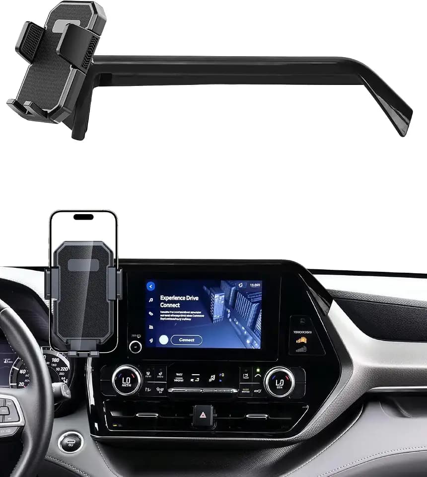 Car Phone Mount for 2020-2026 Toyota Highlander 8-inch Screen Accessories