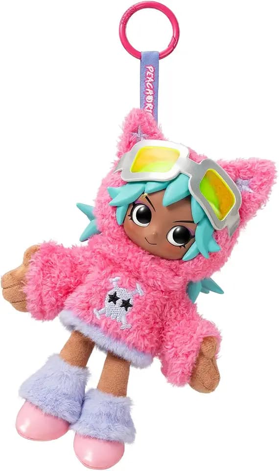 POP MART Peach Riot Fruit Punch Series Plush Doll Pendant - Frankie, Vinyl Plush Pendant, Bag Charm, Collectible Holiday Birthday Gifts for Kids Adults