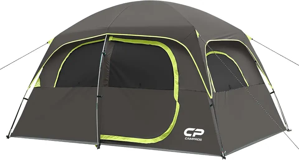 CAMPROS CP Upgraded 6/8 Person Camping Tents, Waterproof Family Tent