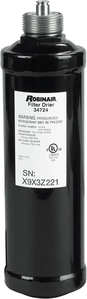 Robinair 34724 A/C Recycling Filter-Drier Spin-On Replacement Filter