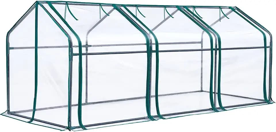 Quictent Mini Greenhouse for Indoor Outdoor, Portable Quick-Setup Tabletop
