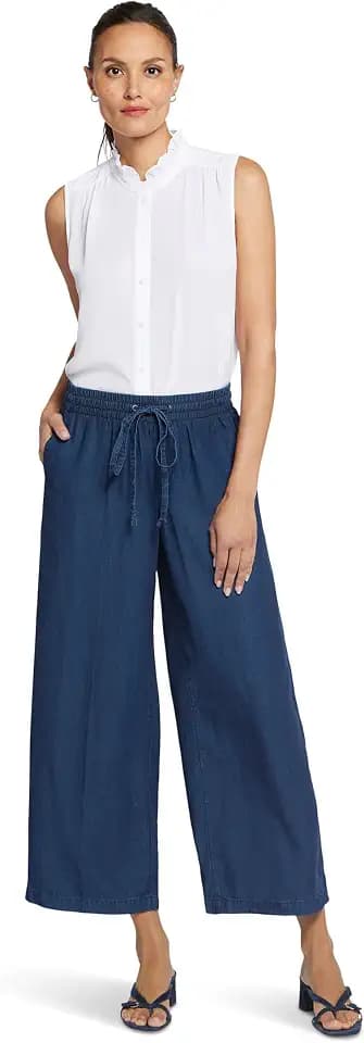 NYDJ Women's Jayne Wide Leg Ankle Pull-on
