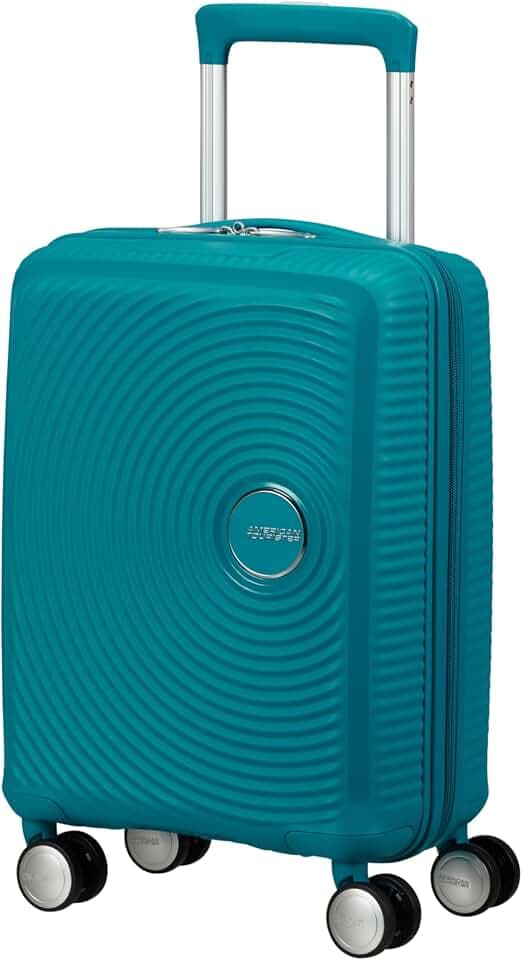 American Tourister Soundbox Mini - Spinner XS, Kindergepäck, 47 cm, 22 L, Blau (Deep Teal)