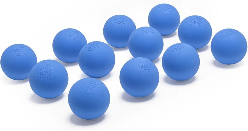 Champion Sports Lacrosse Balls – Official Size NCAA, NFHS, NOCSAE Certified, Packs of 3, 6, 12, 60 or 120 for Practice & Games, Multiple Colors