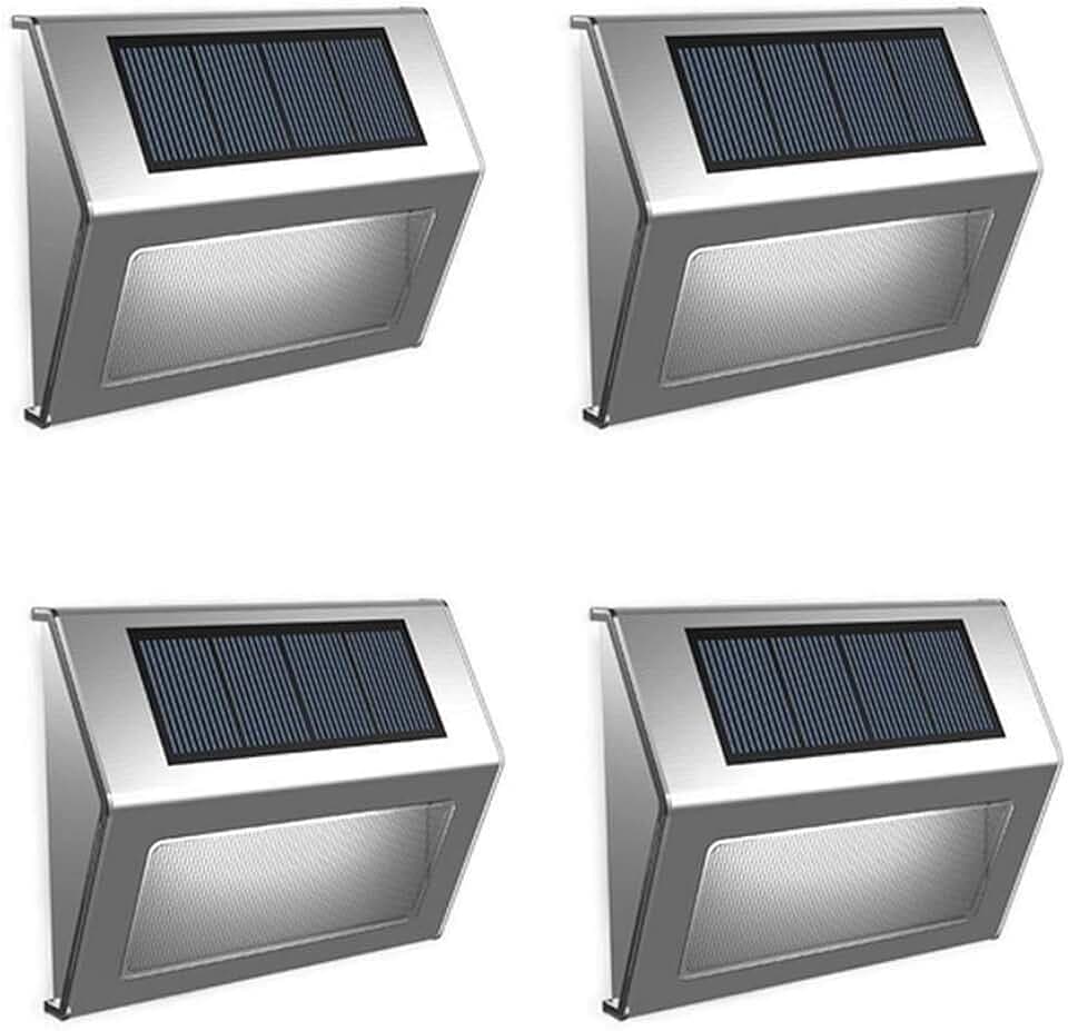 SolarCentre® Sherpa Solar Stufenleuchten (4er Set)