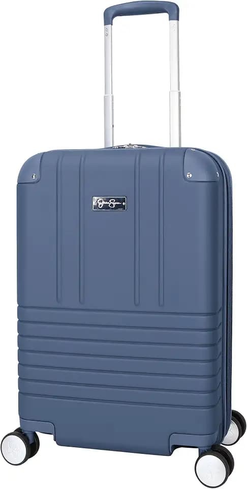 Jessica Simpson Countryside 21" Expandable 8-Wheel Spinner Carry On Luggage Suitcase, Oceanview