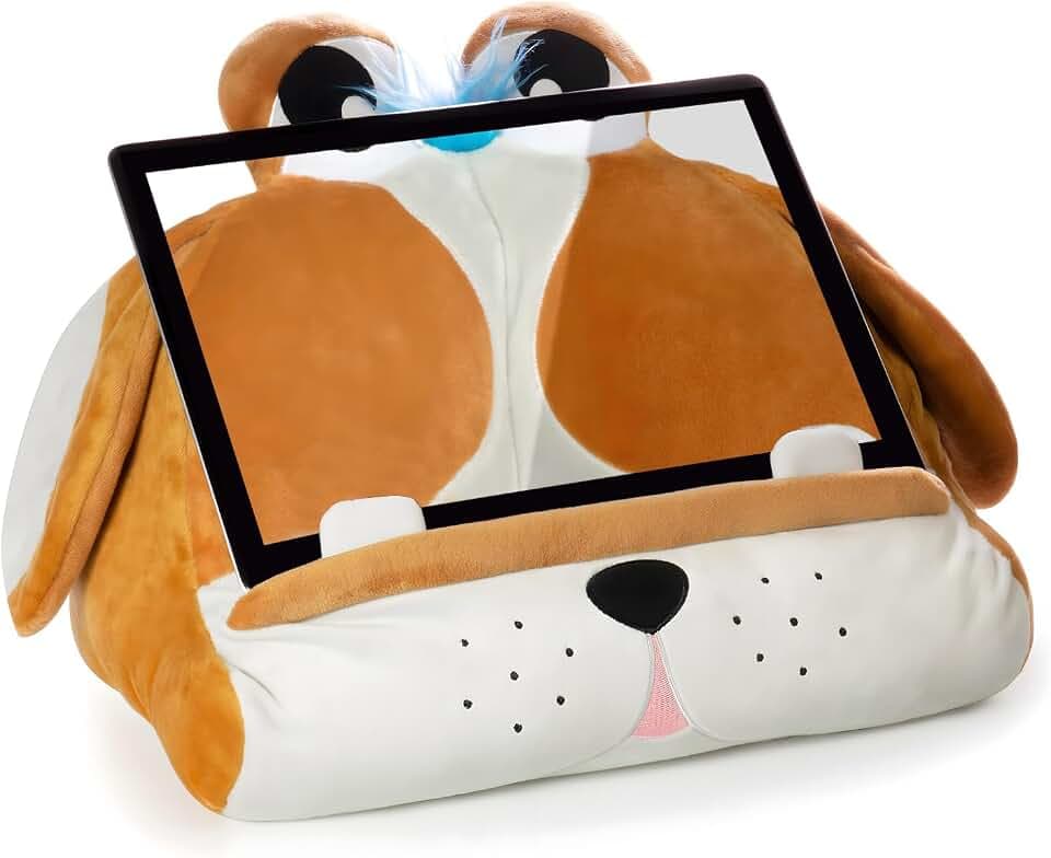 Cuddly Reader Kinder iPad Ständer | Tablet Ständer | Buchhalter | Lesekissen | Lesen im Bett zu Hause | Tablet Knietruhe Kissen | Lustige Neuheit Geschenkidee für Leser, Buchliebhaber