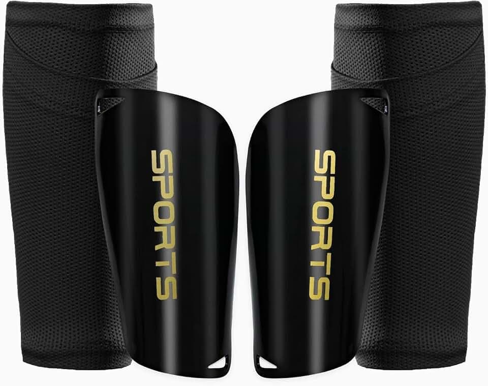 Kids Youth Soccer Shin Guards, Shin Pads und Shin Guard-Ärmel für 3-15 Jahre alte Jungen und Mädchen für Fußballspiele, Eva-Kissenschutz reduzieren Schocks und Verletzungen