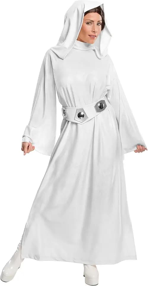 Rubie's Official 810357M Star Wars Prinzessin Leia-Kostüm für Erwachsene, Größe M