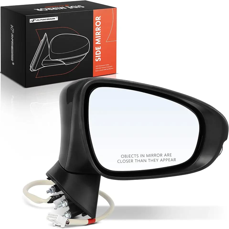 A-Premium Passenger Side Power Door Mirror Compatible with Lexus