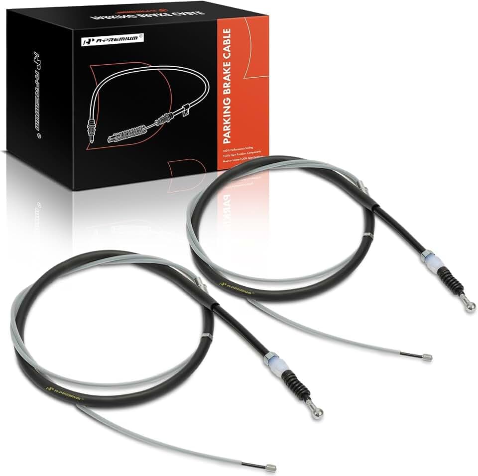 A-Premium Rear Left & Right/Front Parking Brake Cable Assembly