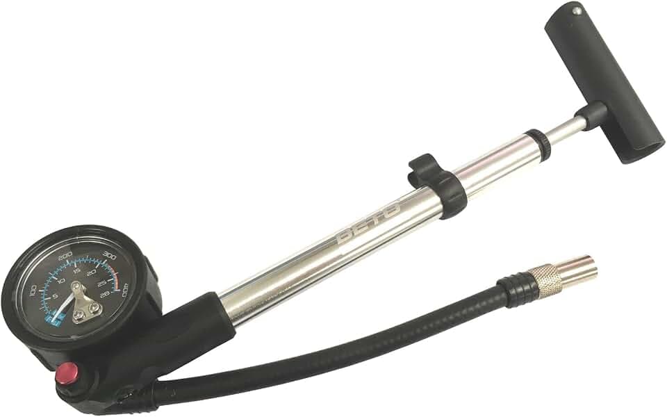 Dämpferpumpe bis 28 psi, AV, mit Manometer, Flexibler Schlauch, von BETO