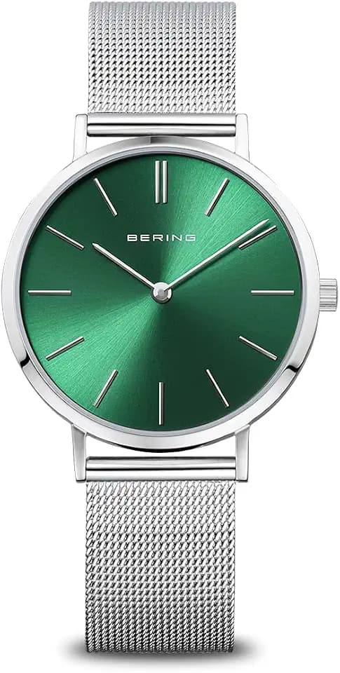 Bering Women's Quartz Watch | 34mm Case | Wristwatch with Stainless Steel Case | Classic Collection | 13434 | 14134