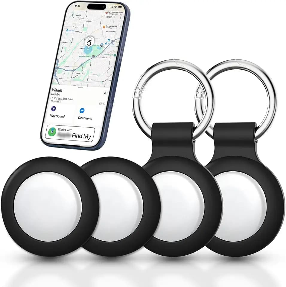 Tag for Android，4 Pack Smart Tracker Tags，2 Year Battery Life