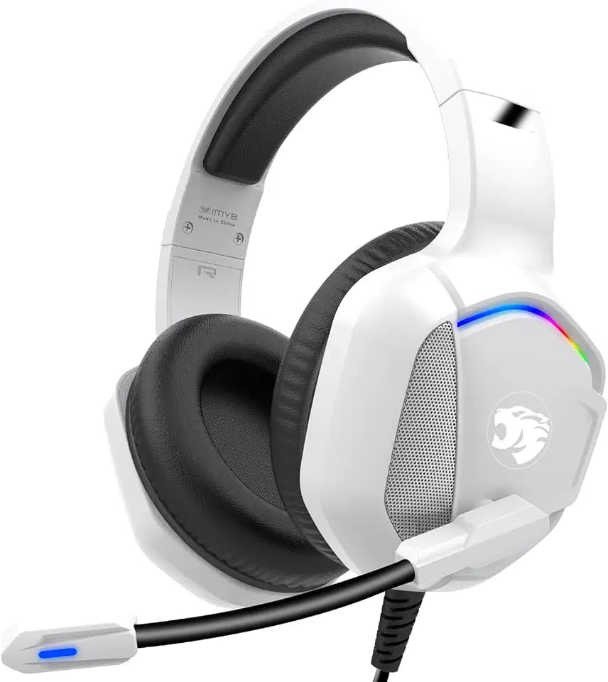 IMYB A36 Gaming Headset with Mic Stereo Headphones for Pc, PS5, Xbox