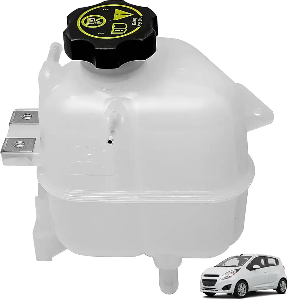 603-534 Coolant Reservoir Overflow Tank With Cap Fit for Chevrolet 2018-2019 Beat, 2011-2015 Spark, 2017 Spark Classic OE# 603534 95992466 95352004