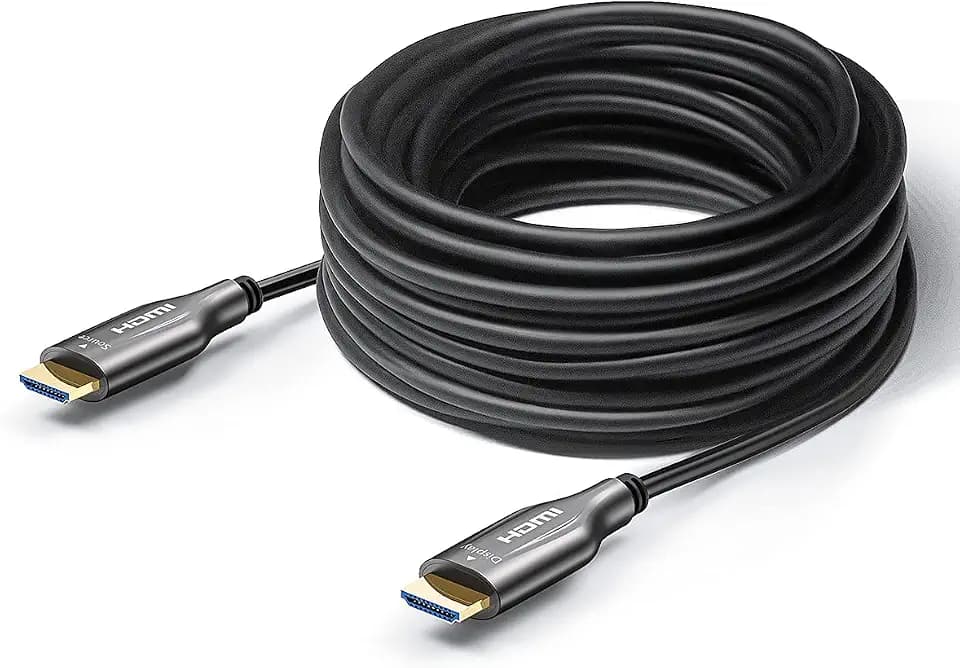 Fiber Optic HDMI Cable 100 Feet, 4K@ 60Hz, 18Gbps