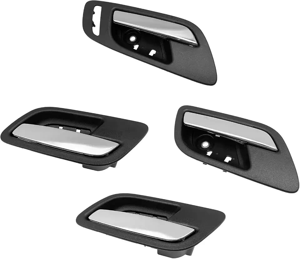 Cheriezing 15920707 Interior Door Handle, Chrome Lever, Set of 4