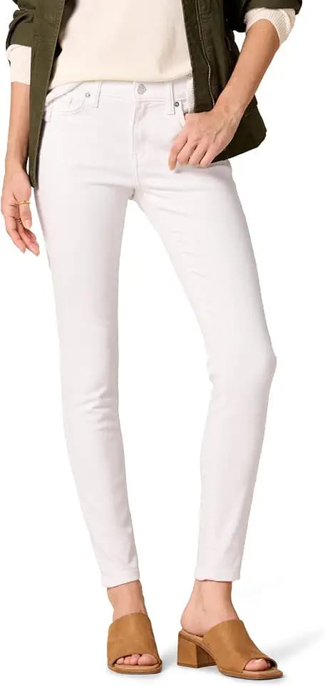 Amazon Essentials Damen Elastische Skinny-Jeans Mittelhoher Bund - Auslaufmodell