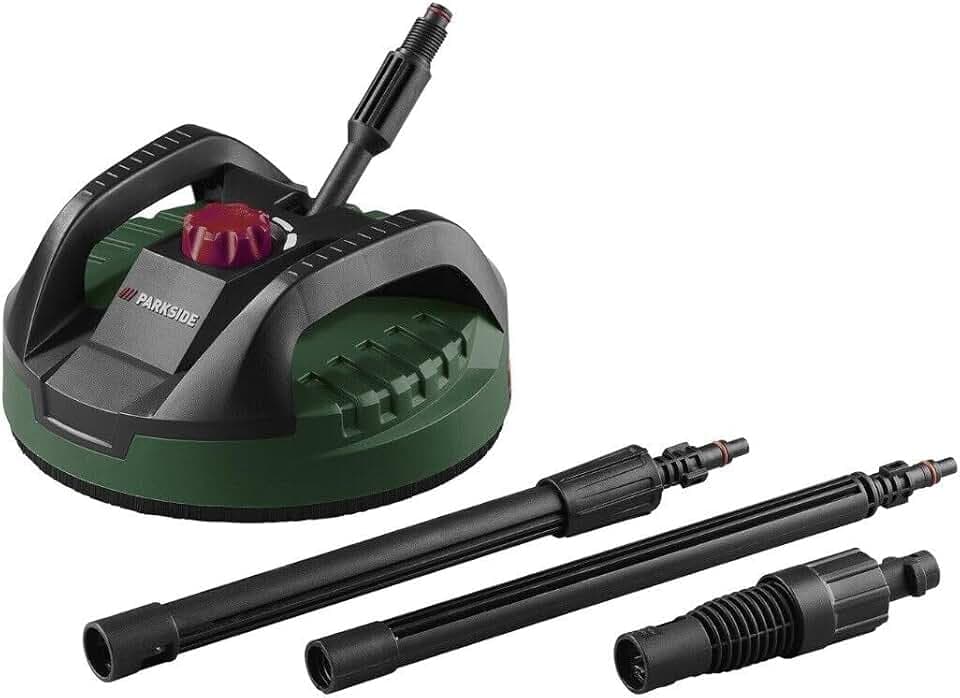 Parkside Oberflächenreiniger PFR 28 für Hochdruckreiniger mit Adapter, 28 cm, Grün