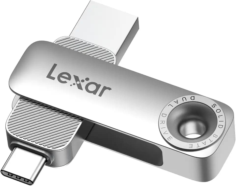 Lexar D50E 256GB Solid State Dual Drive, Up to 400MB/s Read 360MB/s Write
