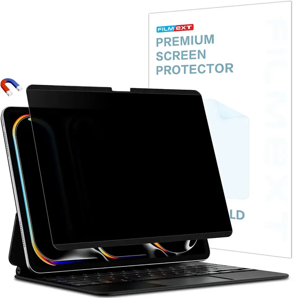 Magnetic Privacy Screen Protector for iPad Pro 11 inch M5 M4 (6th/5th Gen)