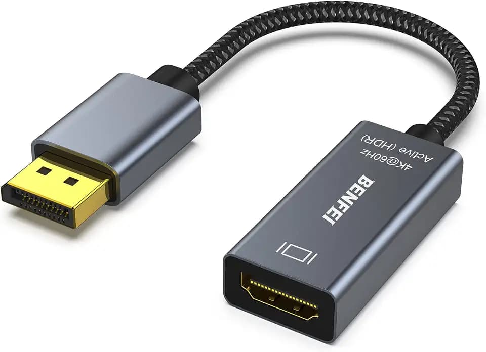 BENFEI Active DisplayPort to HDMI Adapter 4K@60Hz