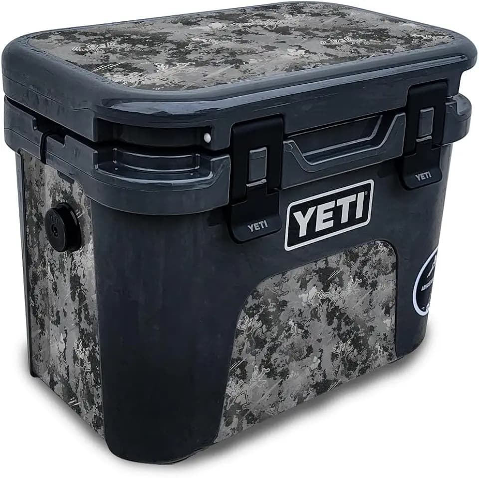 Glossy Glitter Skin Compatible with Yeti Roadie 15 Hard Cooler - Viper Urban - Premium 3M Vinyl Protective Wrap Decal Cover - Easy to Apply | Crafted in The USA by MightySkins