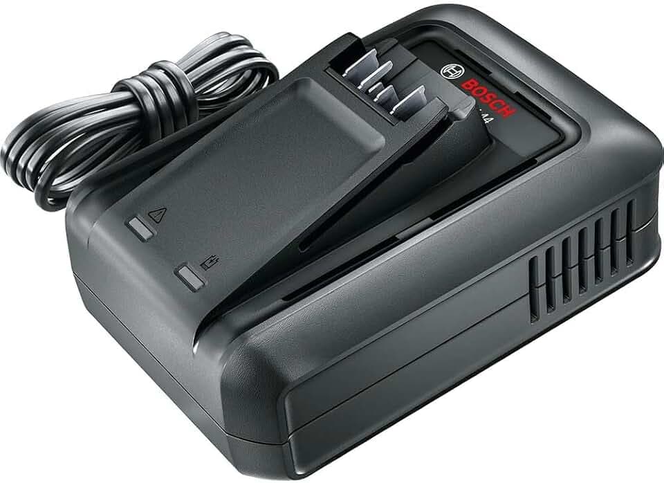 Bosch Fast Charger AL 18V-44 (18 V System; Ladezeit 2,0/2,5/4,0/6,0 Ah Akku 34/44/59/87 Min; Integrierte Wandmontage)