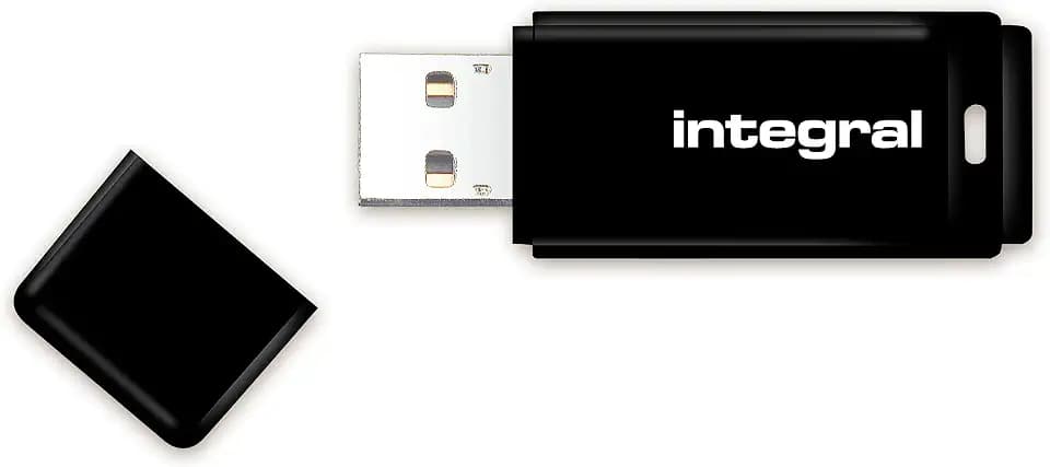 Integral Memory INFD64GBPBLK 64GB Speicherkarte schwarz