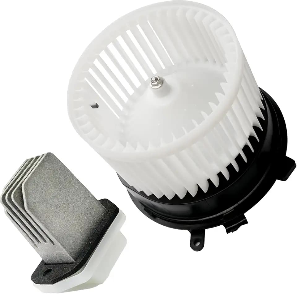 HVAC Heater Blower Motor and Resistor Assembly Compatible with 2007-2012 Nissan Sentra 2008-2013 Nissan Rogue 2014-2015 Rogue Select Replace 27225-ET10A 700253 27225EN000 27761-4BA0A 973581