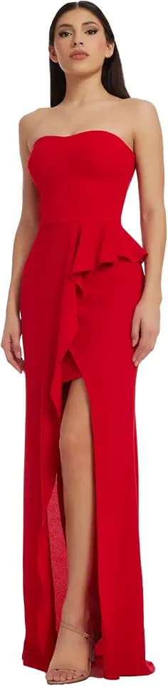 Dress The Population Women's Kai Bodycon Maxi Dress
