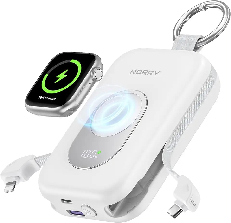 RORRY CharmGo Portable Charger, 20000mAh PD 30W Portable Charger Power Bank