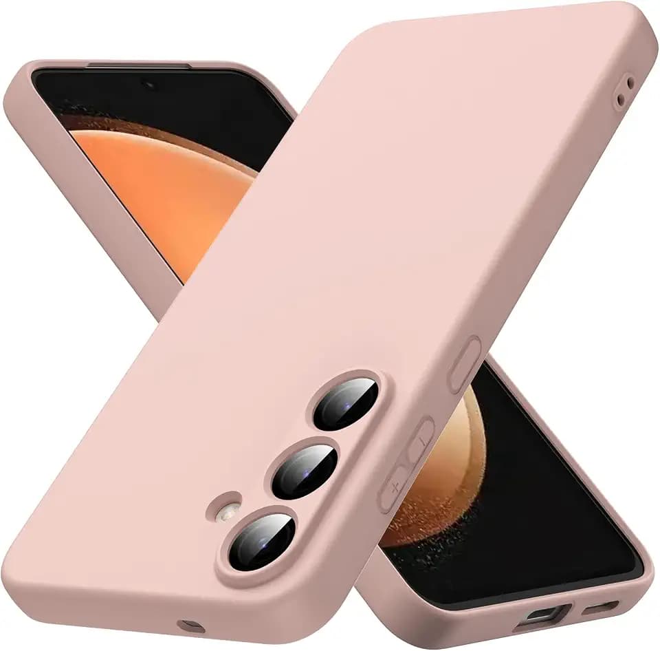 Byvuwiay Handyhülle für Samsung Galaxy S25 FE 5G Hülle - Rosa