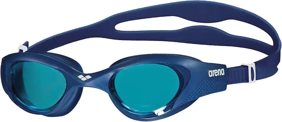 arena The One Anti-Fog Schwimmbrille Unisex für Erwachsene, Schwimmbrille mit Breiten Gläsern, UV-Schutz, Selbstjustierender Nasensteg, Orbit-Proof Dichtungen