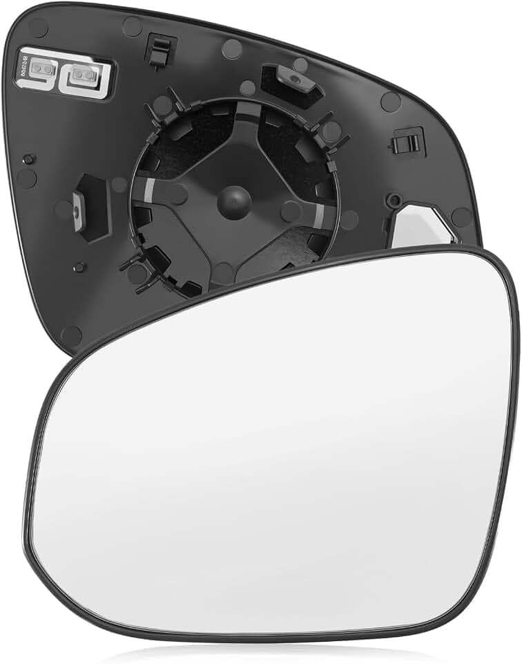 Left Driver Side Heated Mirror Glass Fit for Toyota Highlander 2014-2019