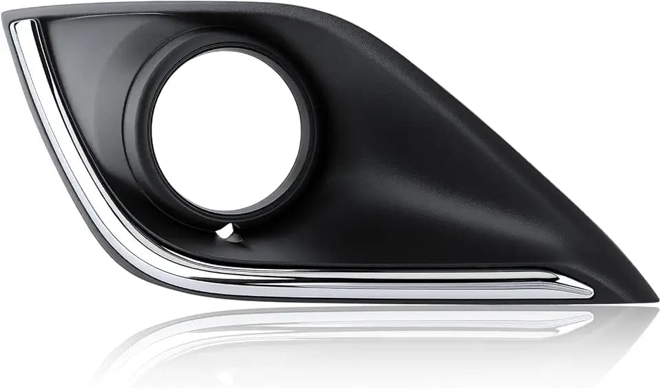 GoaMotors 6400G481 Front Left Driver Side Fog Light Chrome Cover Fit for Mitsubishi Outlander 2016-2019