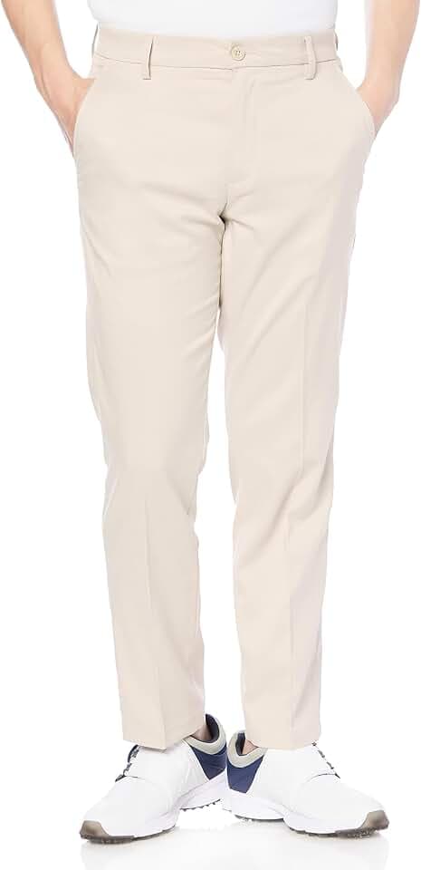 Amazon Essentials Men's Straight-Fit All-Day Stretch Golf Pant, Stone, 36W x 33L