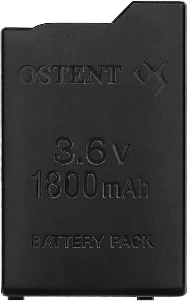 OSTENT 1800mAh 3,6 V Li-ion Polymer Akku Ersatz für Sony PSP 1000 PSP-110
