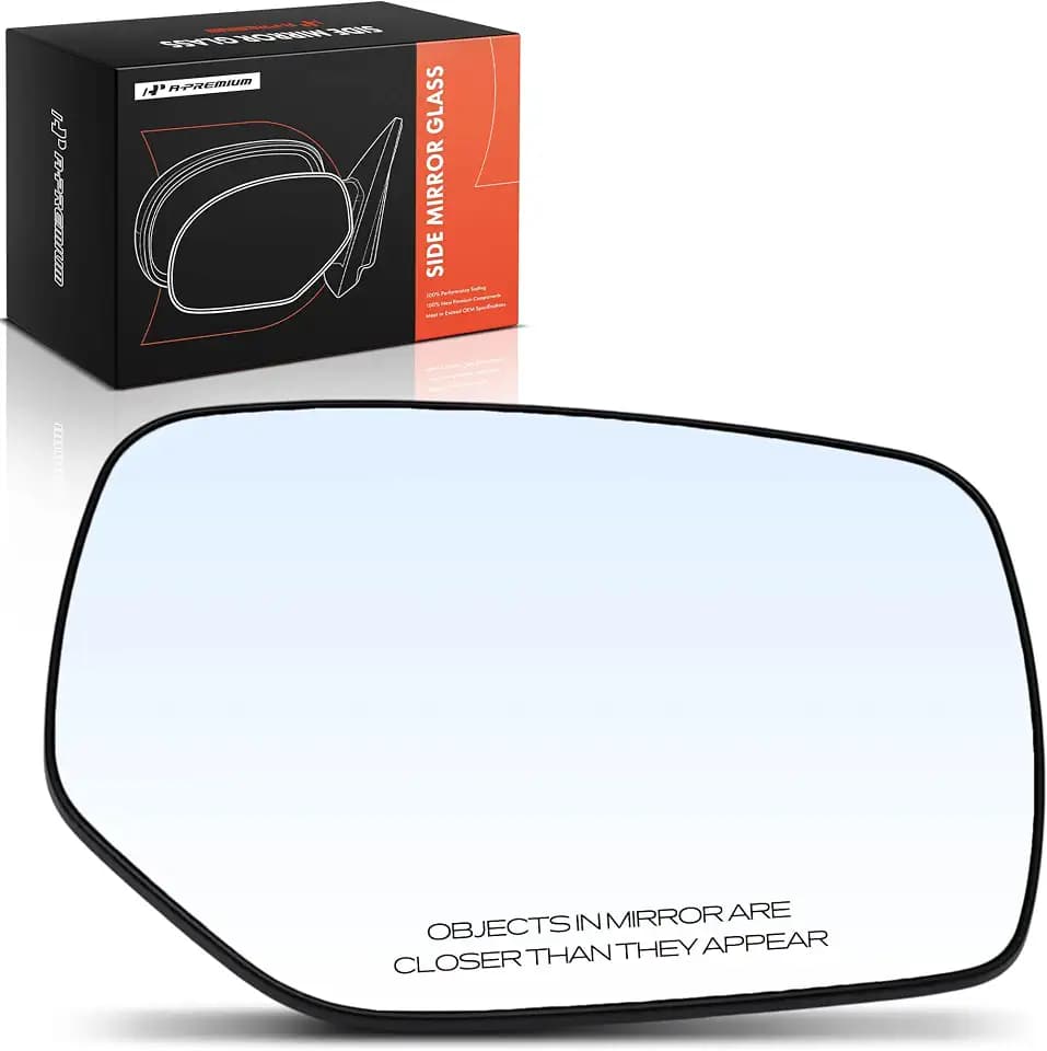A-Premium Right Passenger Side Manual Non-Heated Mirror Glass