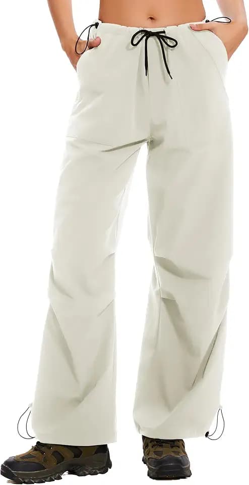 Walking Trousers for Women Wide Leg Womens Lightweight Hiking Pants Ladies Water Resistant Outdoor Trouser