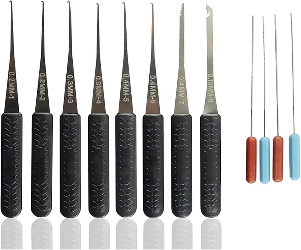 stbyrubYrdurburWbdusrXyvXiuXiuDeBlack19PVLQGR, Comprehensive Extractor Kit, Durable Stainless Steel & Ergonomic Design, Perfect for Broken Part Extraction & Hardware Repair