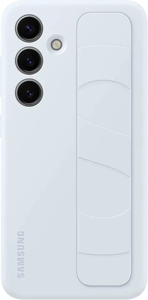 Samsung EF-GS921CLEGUS EF-GS921CLEGUS Schutzhülle aus Silikon mit Handschlaufe Kickstand Durable Design Soft Touch US Version EF-GS921CLEGUS Hellblau