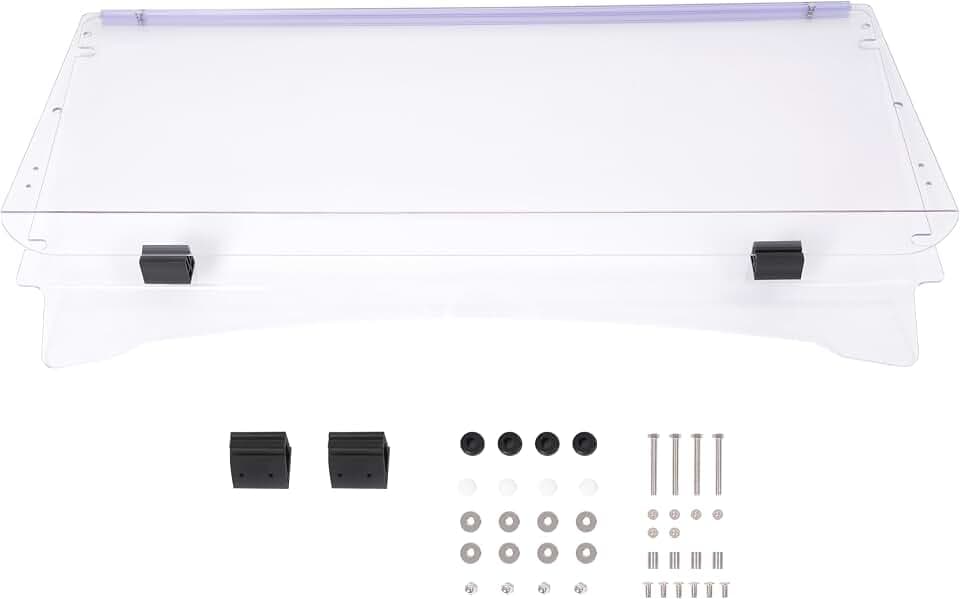 ECOTRIC Flip Windshield Compatible with ICON I20 I40 I60 I20L I40L I60L