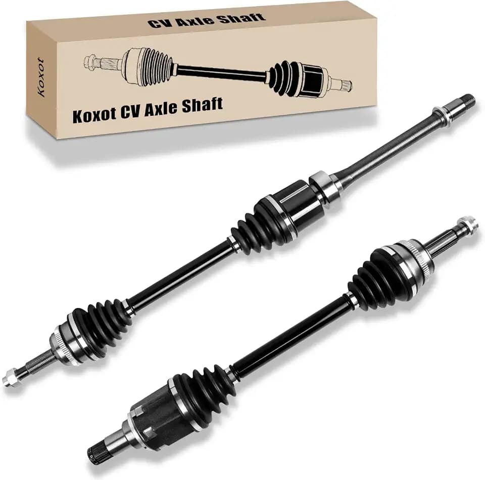 2PCS Front CV Axle Shaft Assembly Compatible with Toyota Camry 2002 2003 2004 2005 2006, Solara 2004 2005 2006 2007 2008 FWD L4 2.4L, Driver and Passenger Side, OE# NCV69577 NCV69578