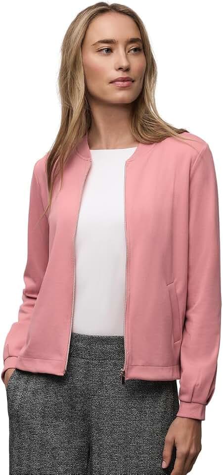 Street One Damen Jersey-Blouson mit Glitzer